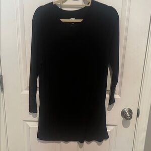 Old Navy Black Tunic Top